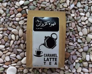 چای لاته کاراملی
